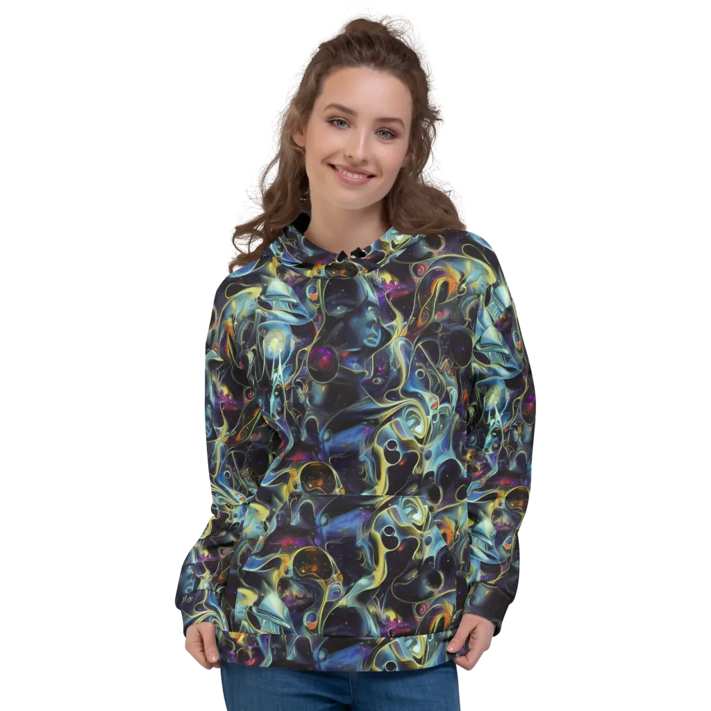 Galactic Enigma on Hoodie — Front