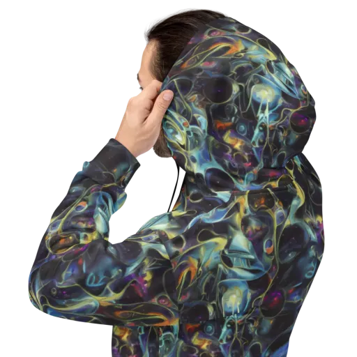 Galactic Enigma on a Hoodie