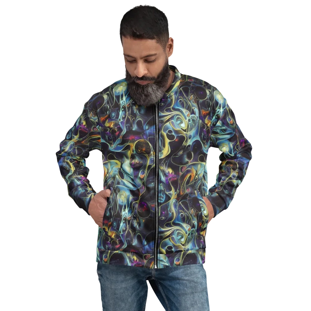 Galactic Enigma on Bomber Jacket — Front