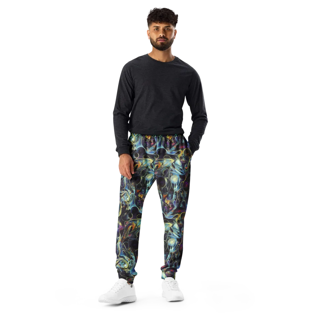 Galactic Enigma on Men's Joggers — Front