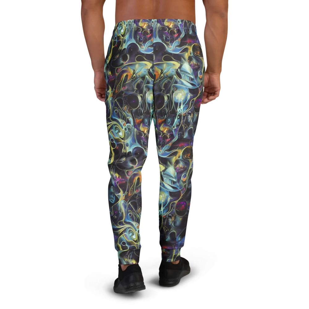 Galactic Enigma on Men's Joggers — Back