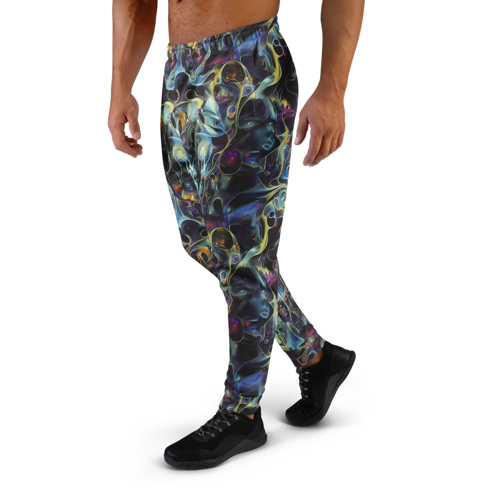 Galactic Enigma on Men's Joggers — Left