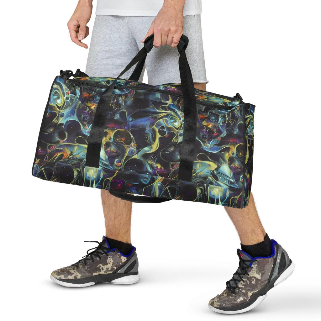 Galactic Enigma on Duffle Bag — Front