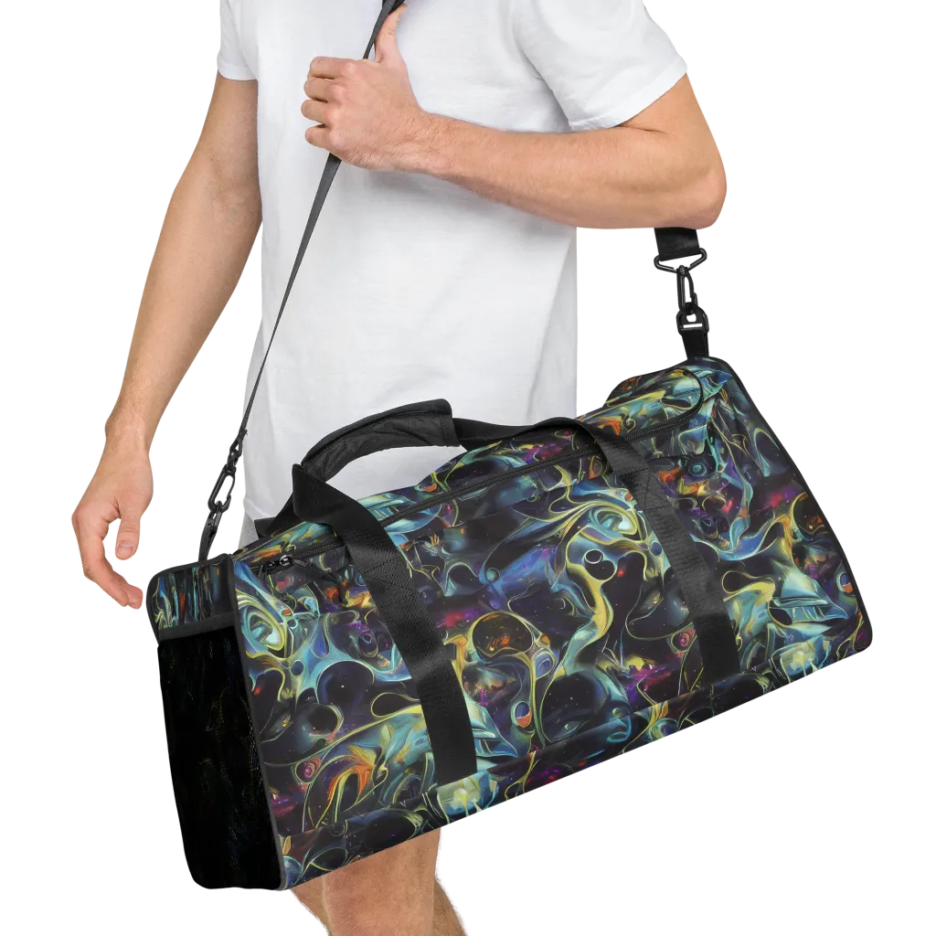 Galactic Enigma on Duffle Bag — Right Front