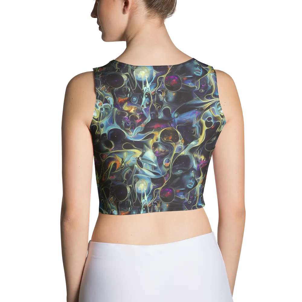 Galactic Enigma on Crop Top — Back