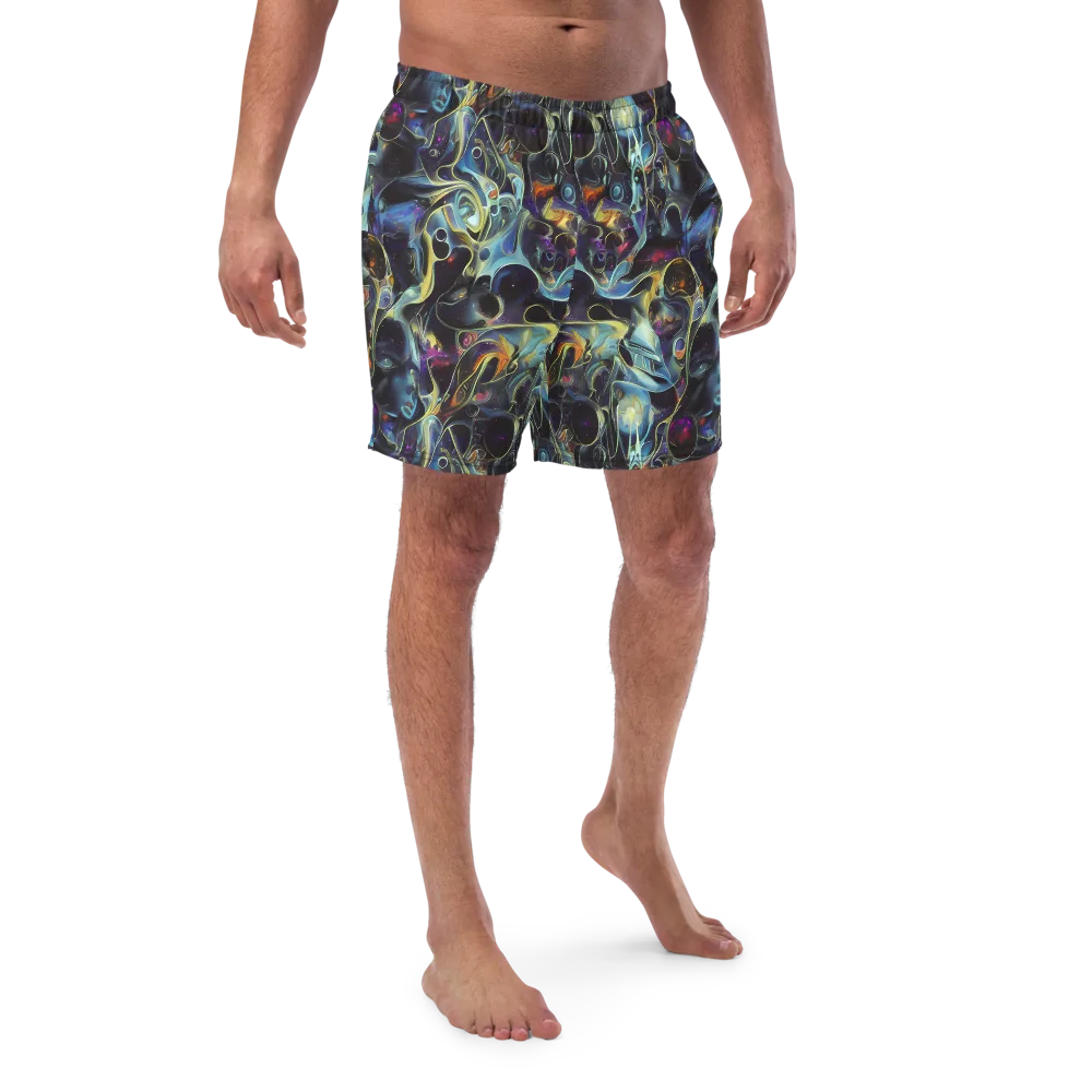 Galactic Enigma on Swim Trunks — Front
