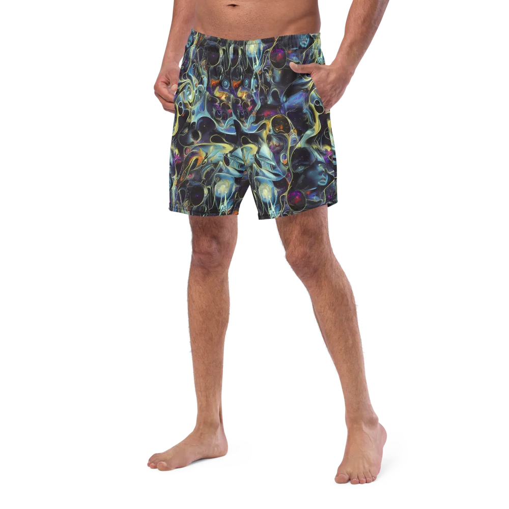Galactic Enigma on Swim Trunks — Left Front
