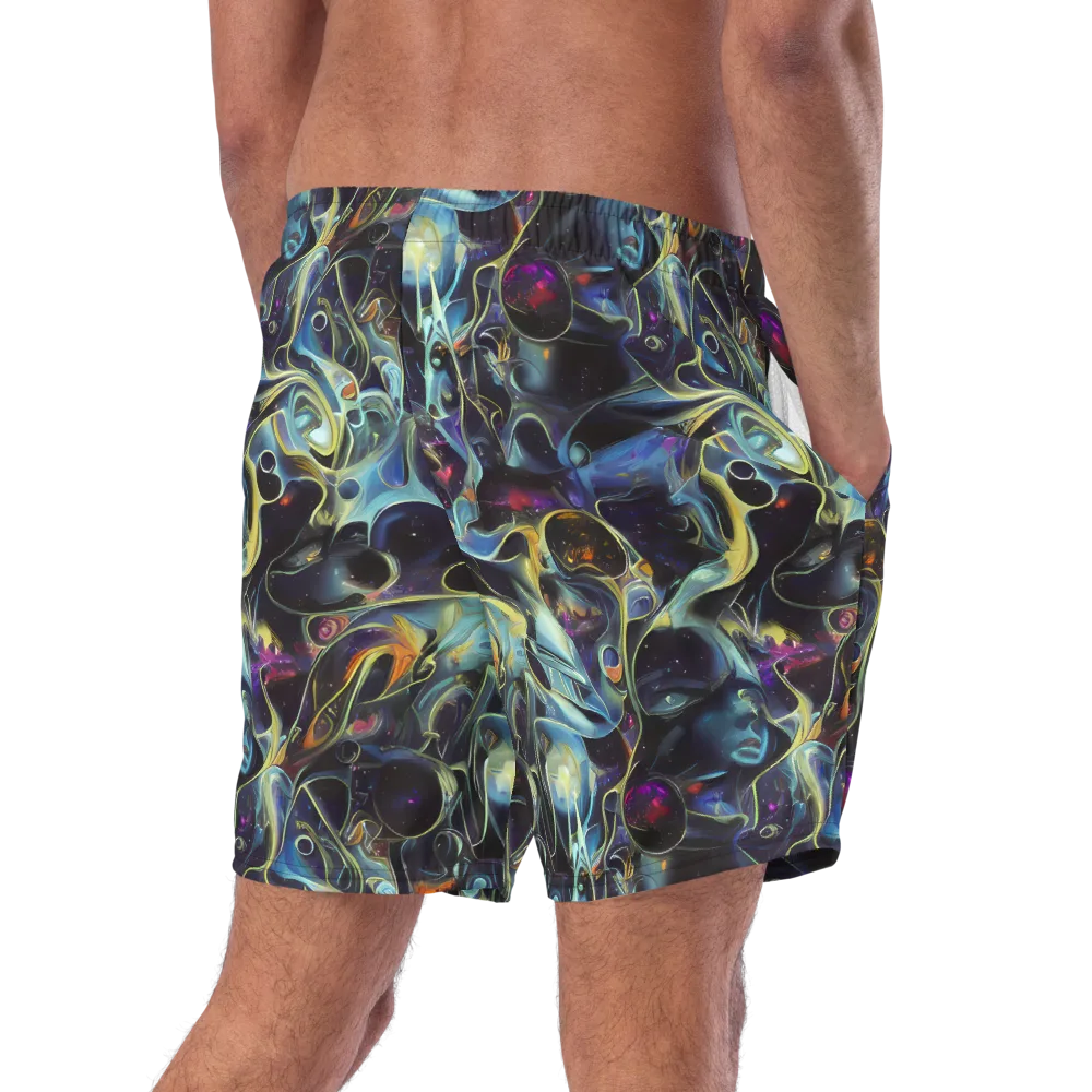 Galactic Enigma on Swim Trunks — Right Back