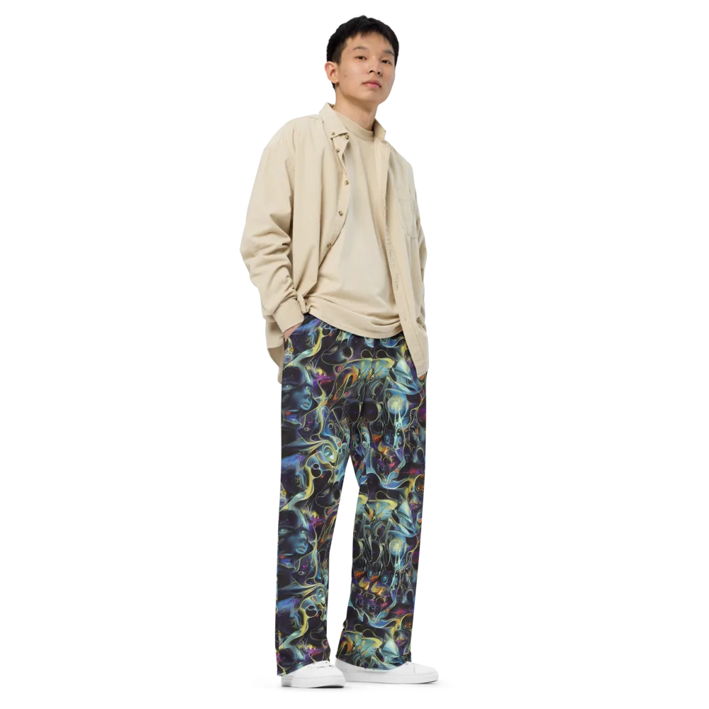 Galactic Enigma on Wide-Leg Pants — Right Front