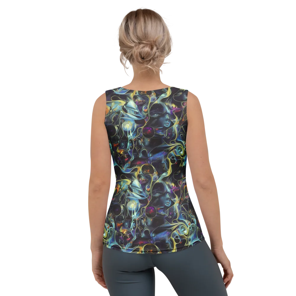 Galactic Enigma on Women's Tank Top — Back