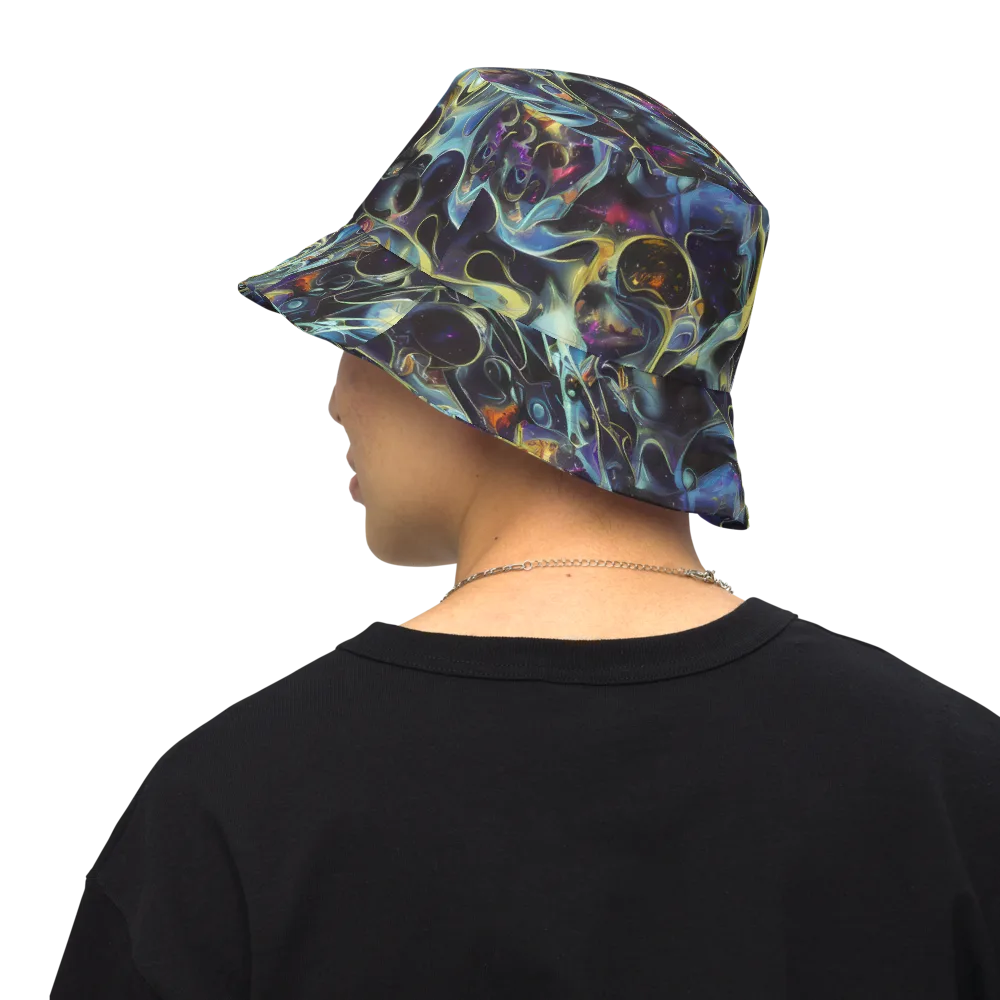 Galactic Enigma on Reversible Bucket Hat — Back Inside