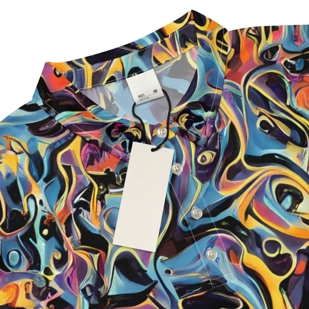 Newtonian Rhapsody on Men's Slim Fit Polo Shirt — Product details