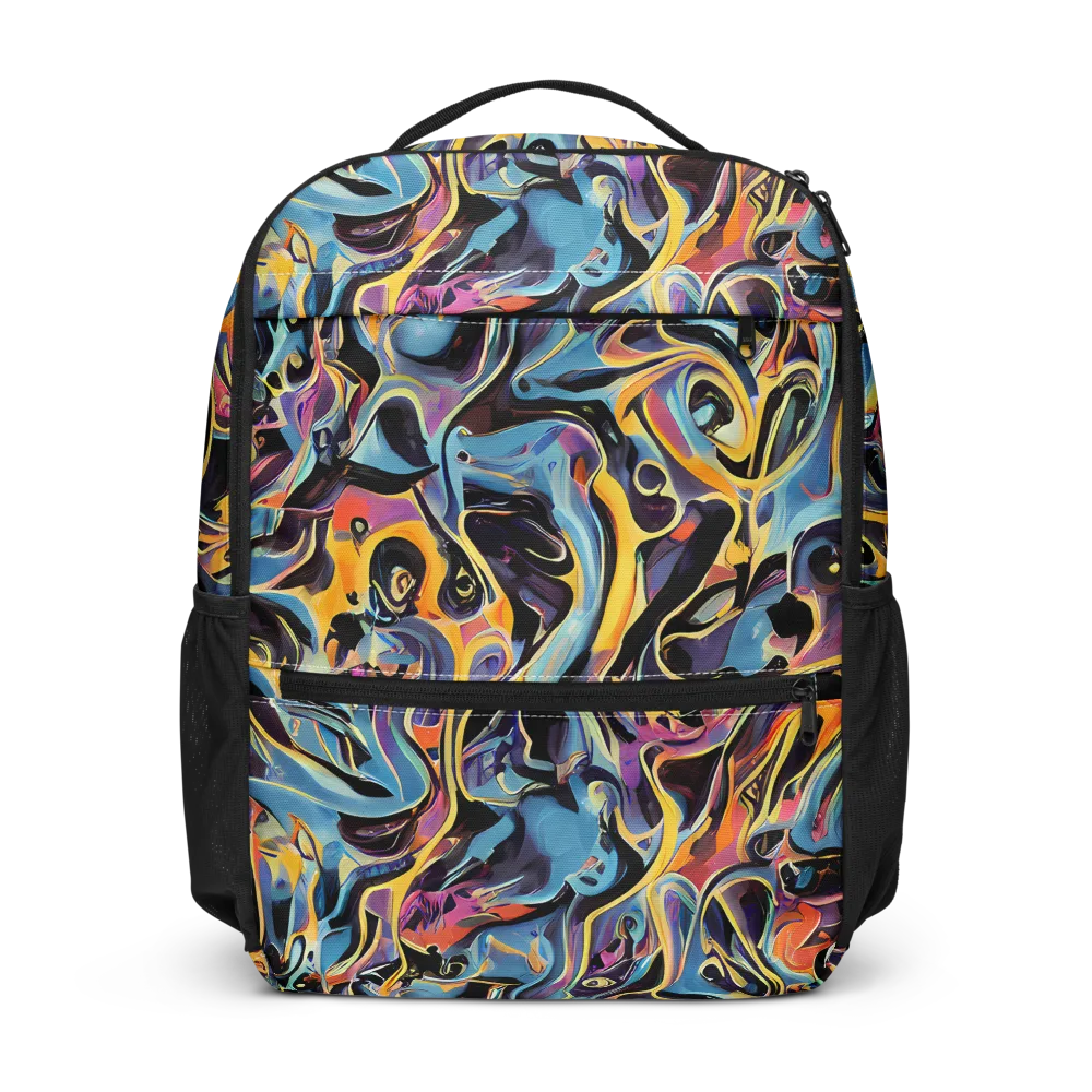 Newtonian Rhapsody on Utility Backpack — Front