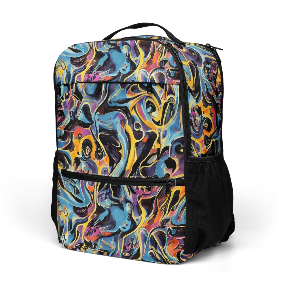 Newtonian Rhapsody on Utility Backpack — Left Front