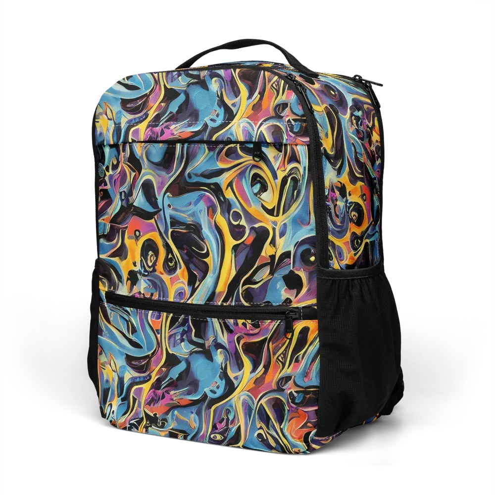 Newtonian Rhapsody on Utility Backpack — Left Front