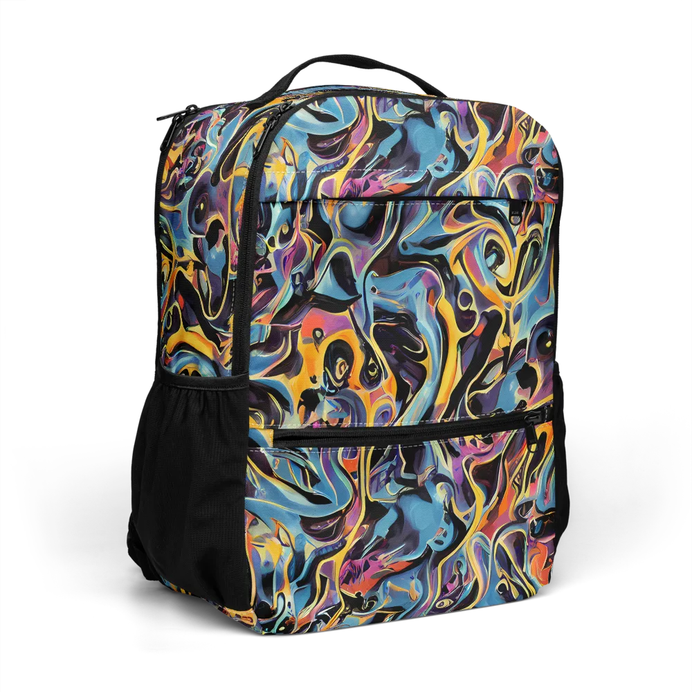 Newtonian Rhapsody on Utility Backpack — Right Front