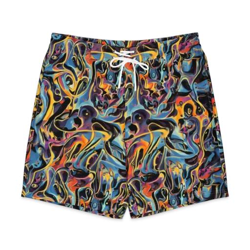 Newtonian Rhapsody on a Men's Board Shorts