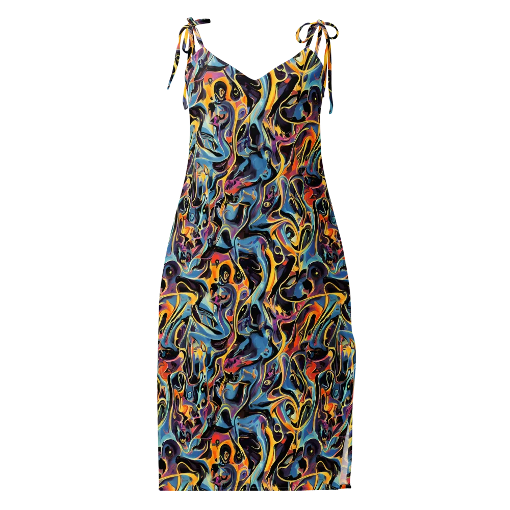Newtonian Rhapsody on Slip Dress — Front