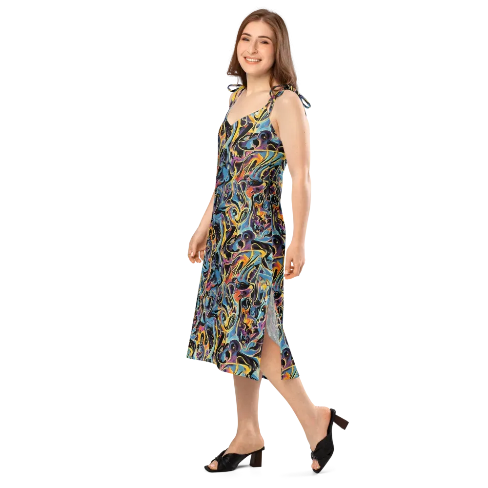 Newtonian Rhapsody on Slip Dress — Left Front