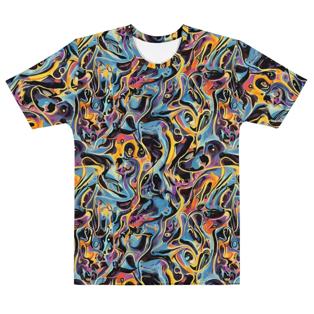 Newtonian Rhapsody on Men's Cotton Crew Neck T-Shirt — Front