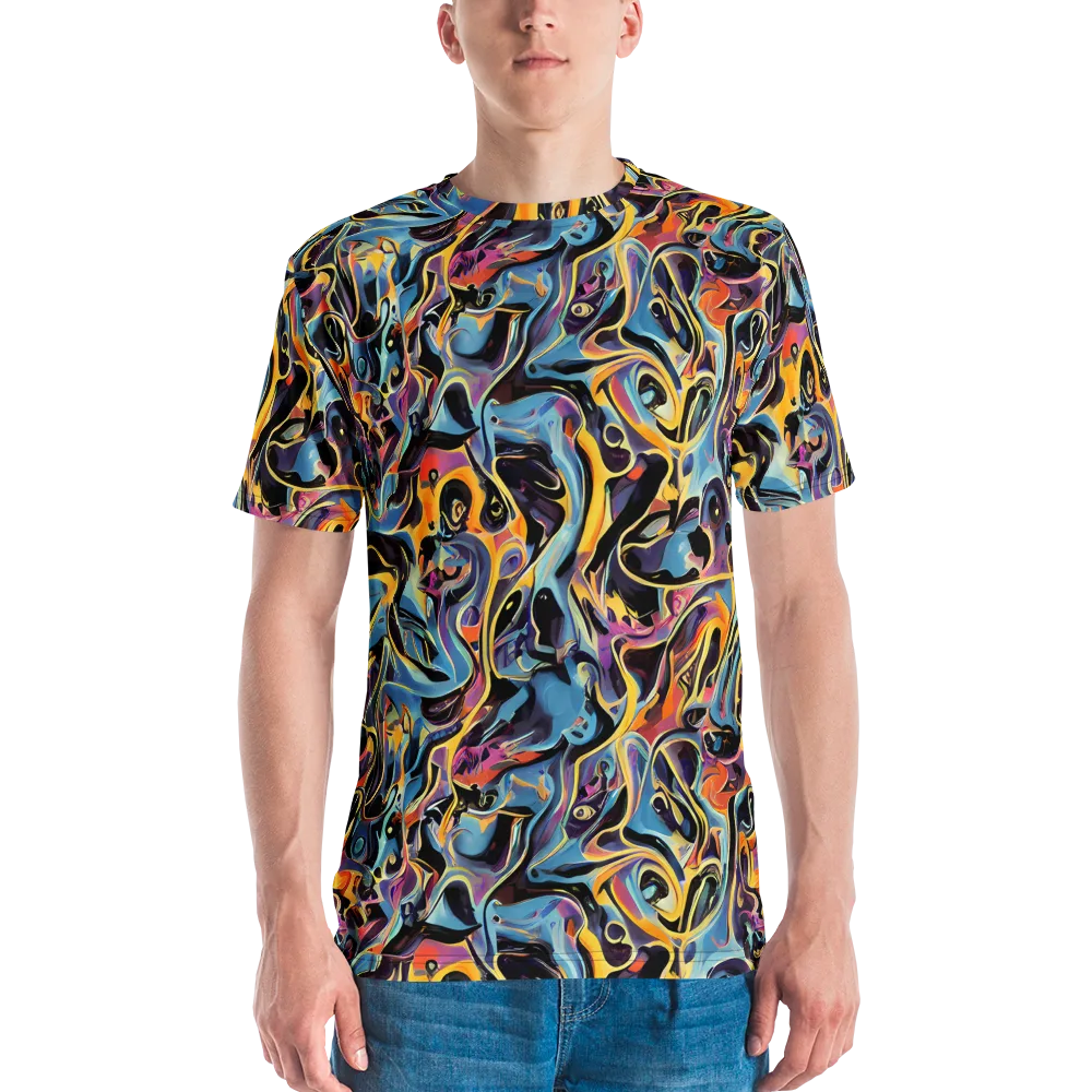 Newtonian Rhapsody on Men's Crew Neck T-Shirt — Front