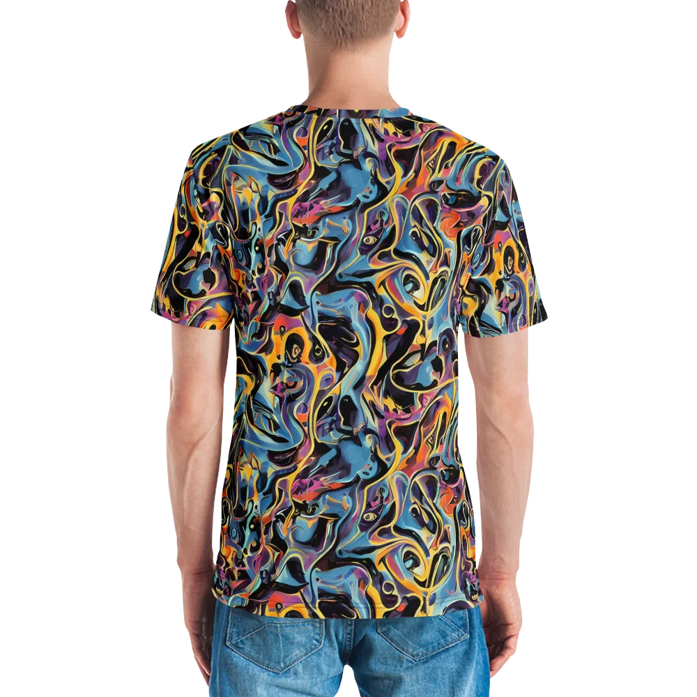 Newtonian Rhapsody on Men's Crew Neck T-Shirt — Back