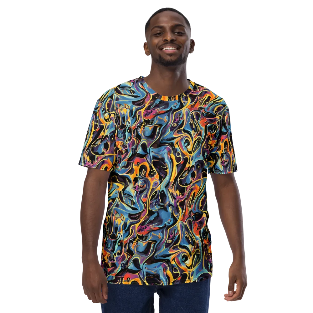 Newtonian Rhapsody on Men's Crew Neck T-Shirt — Front