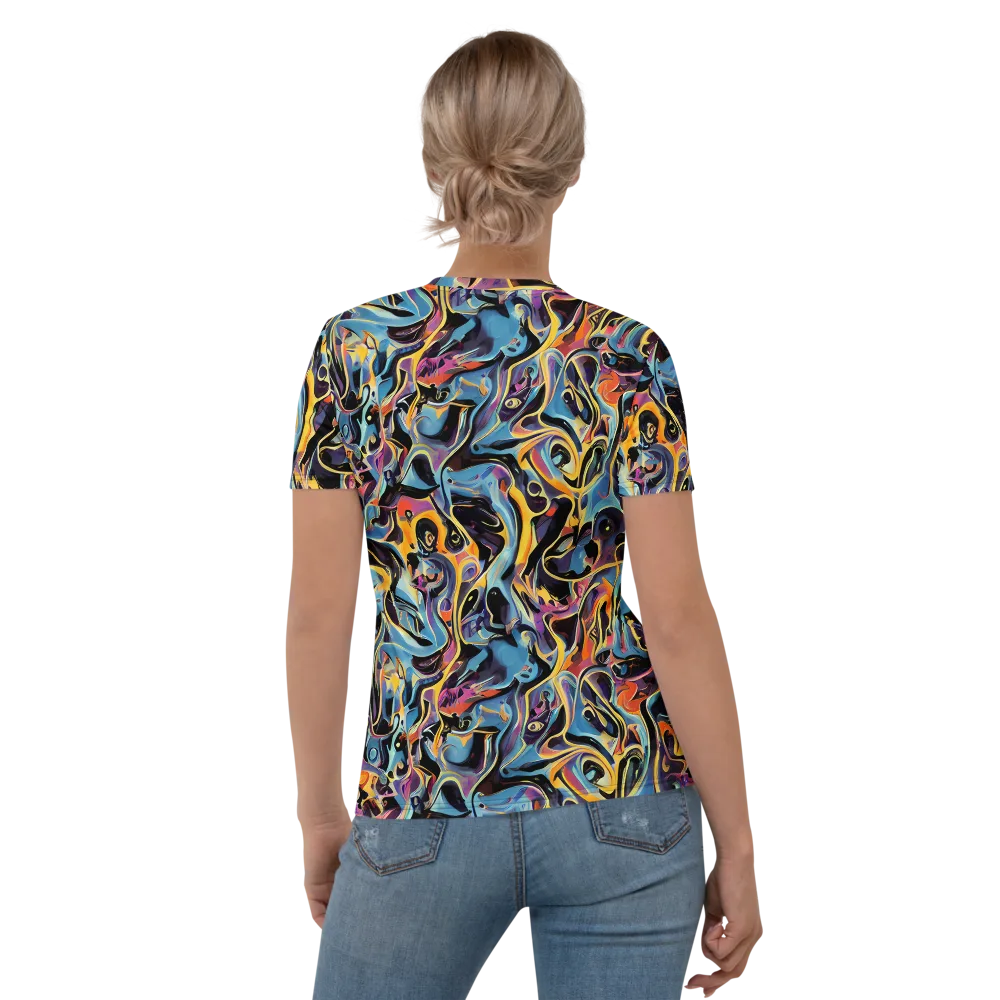 Newtonian Rhapsody on Women's Crew Neck T-Shirt — Back