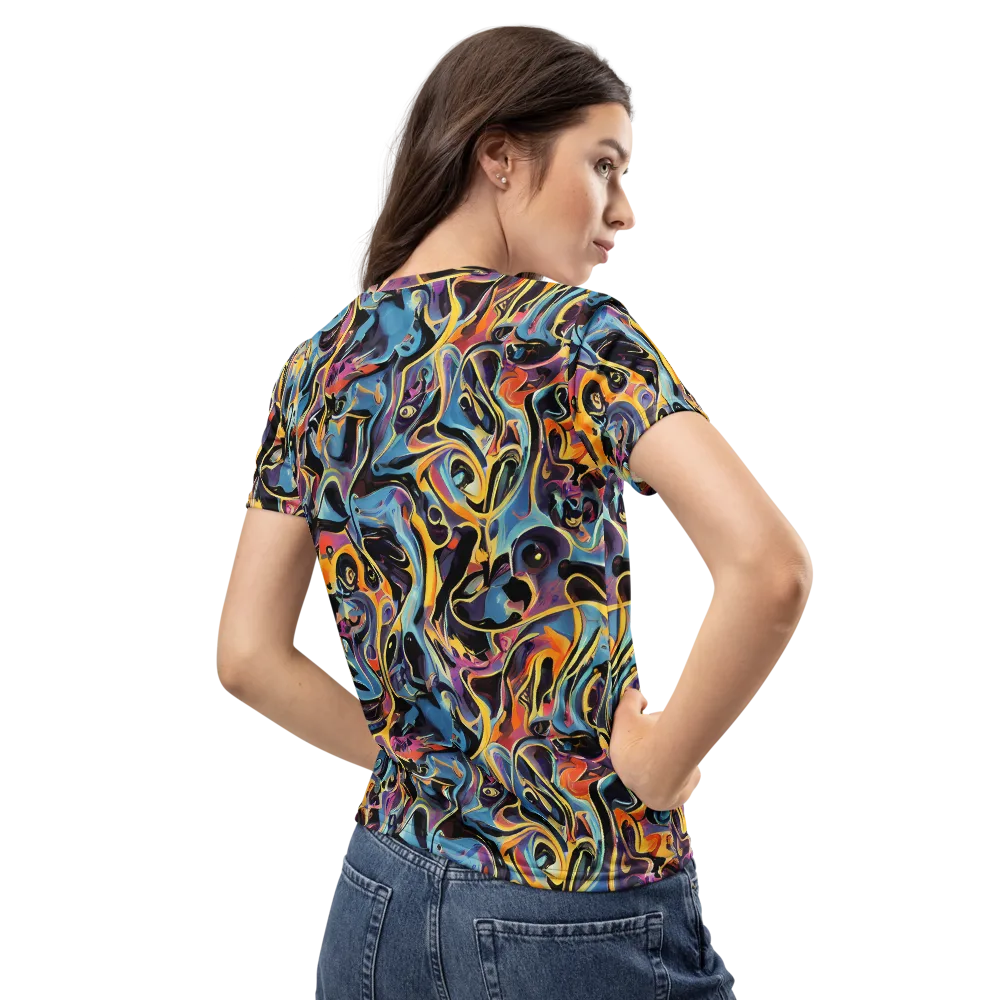 Newtonian Rhapsody on Women's Crew Neck T-Shirt — Back
