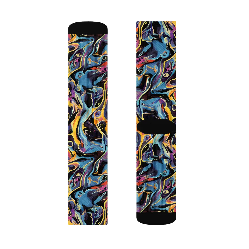 Newtonian Rhapsody on Socks — Left Sock