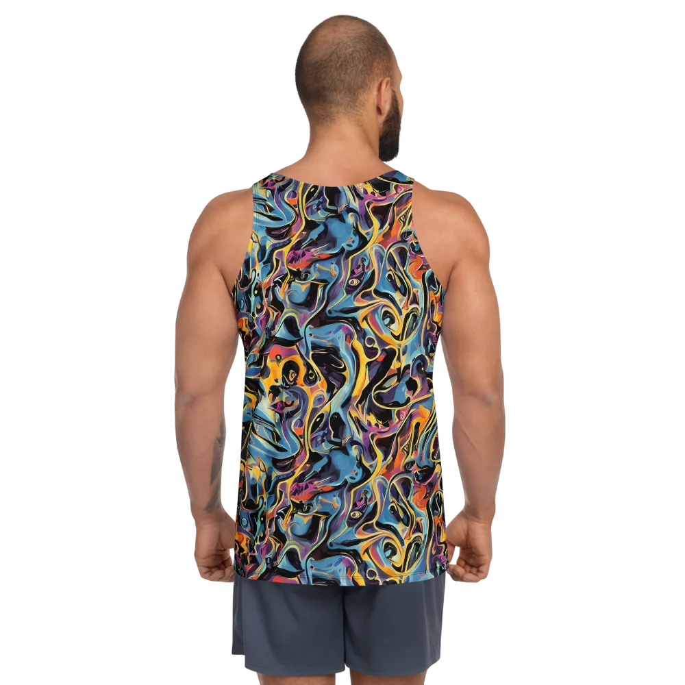 Newtonian Rhapsody on Men's Tank Top — Back