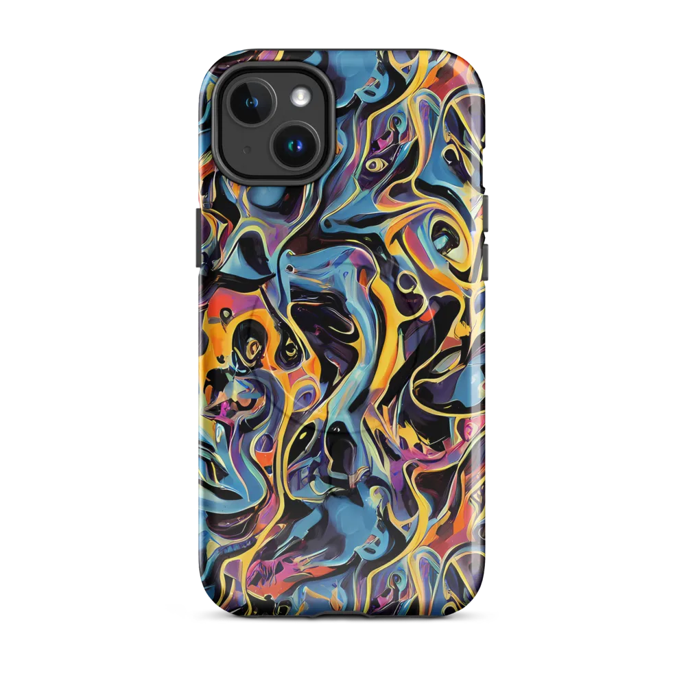 Newtonian Rhapsody on MagSafe Tough Case for iPhone® — Front