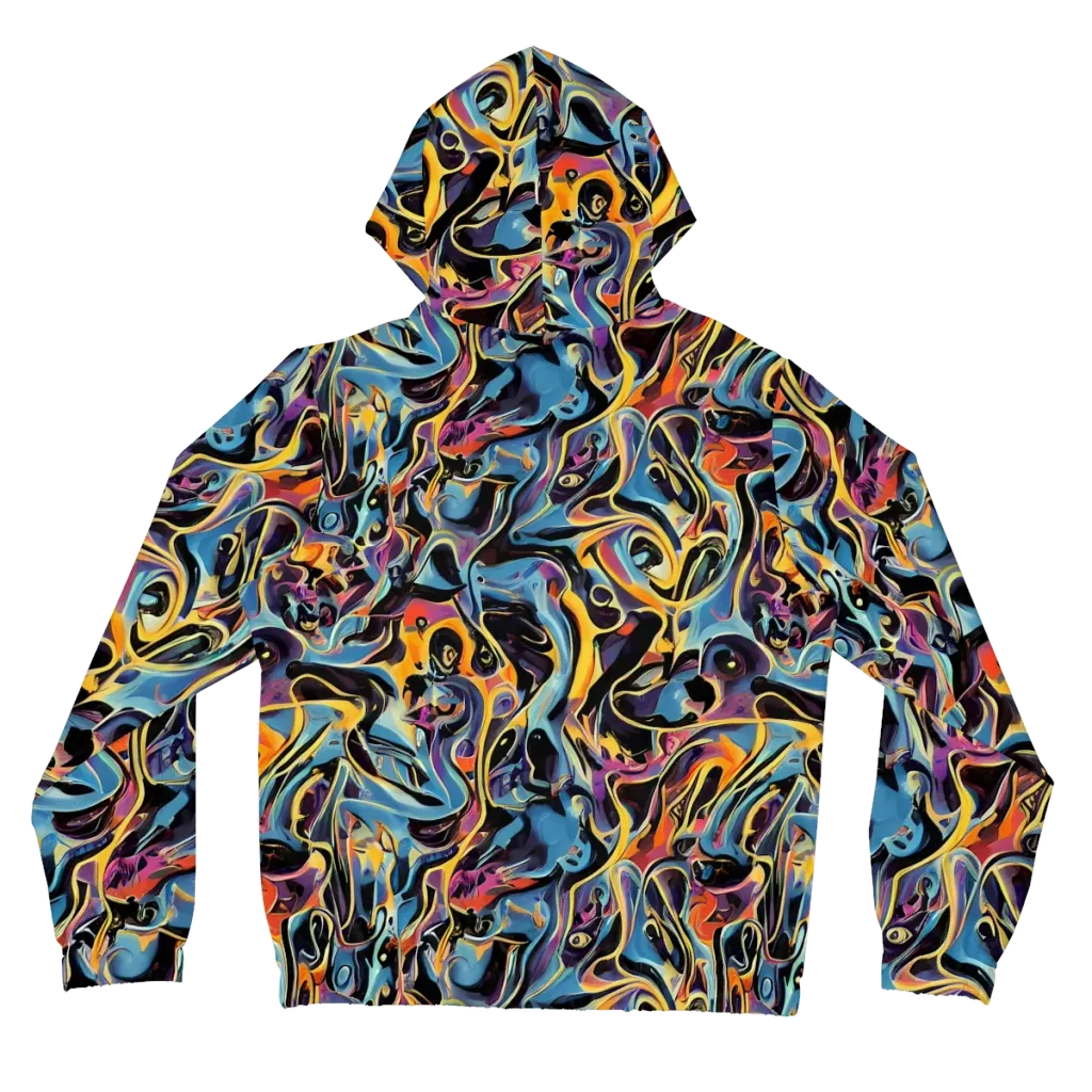 Newtonian Rhapsody on Women's Full-Zip Hoodie — Back