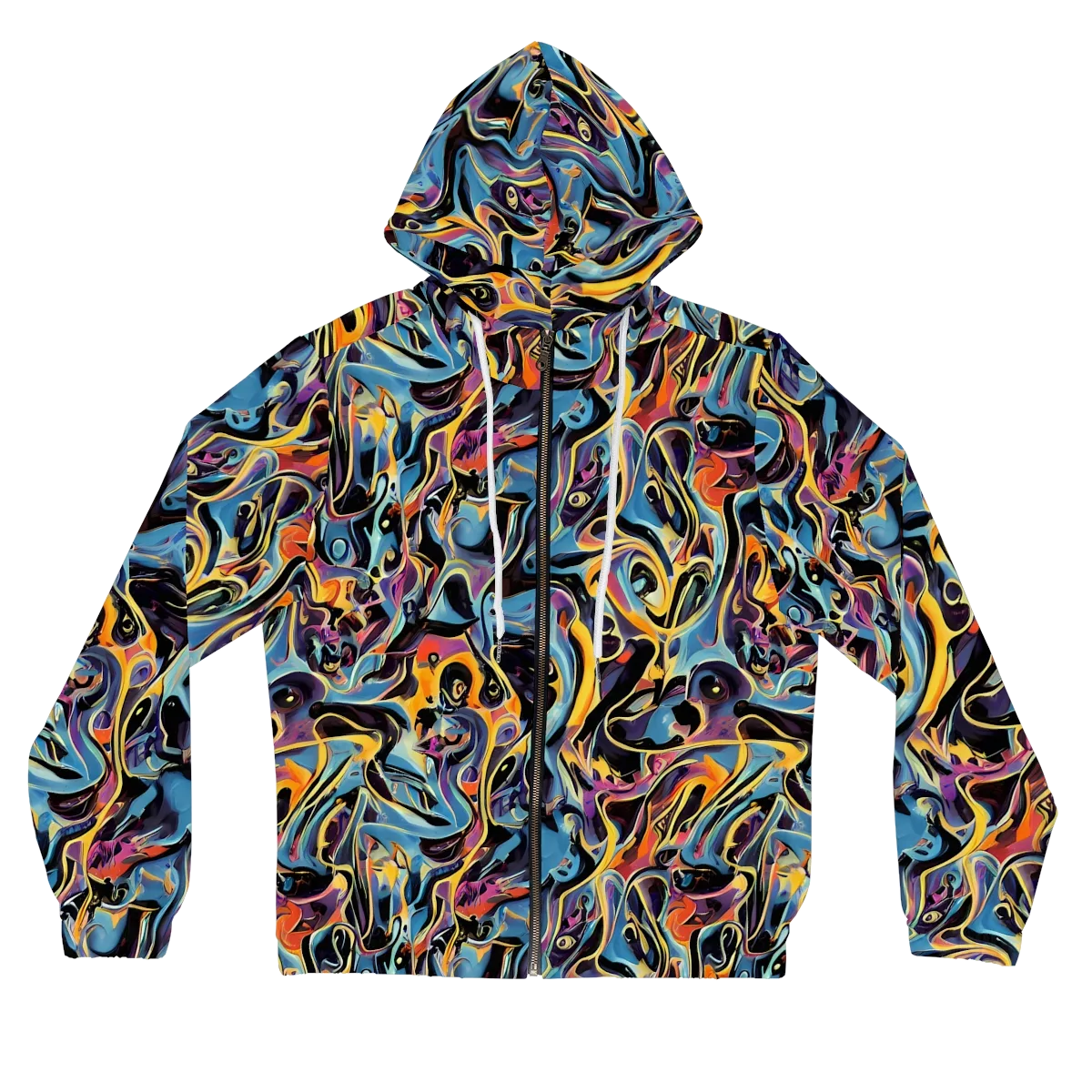 Newtonian Rhapsody on Women's Full-Zip Hoodie — Front