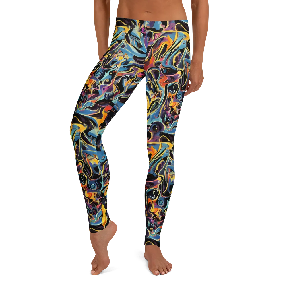 Newtonian Rhapsody on Leggings — Front