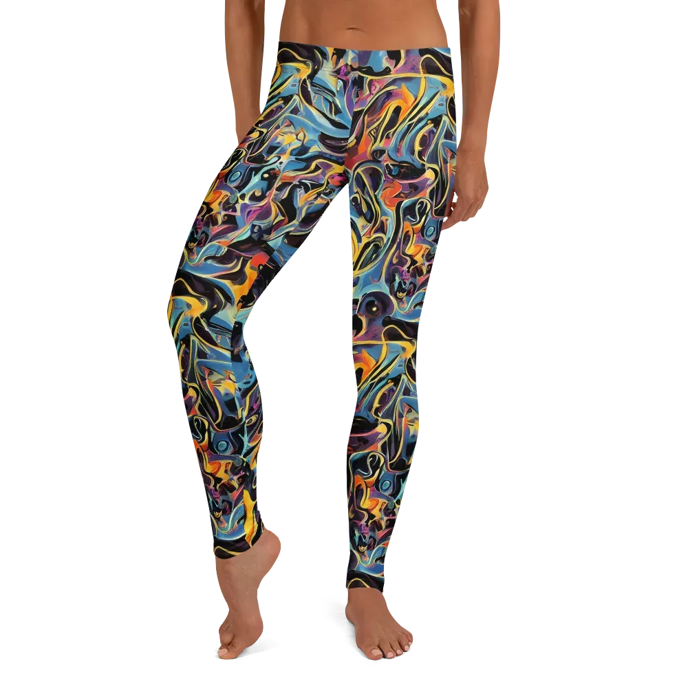Newtonian Rhapsody on Leggings — Front