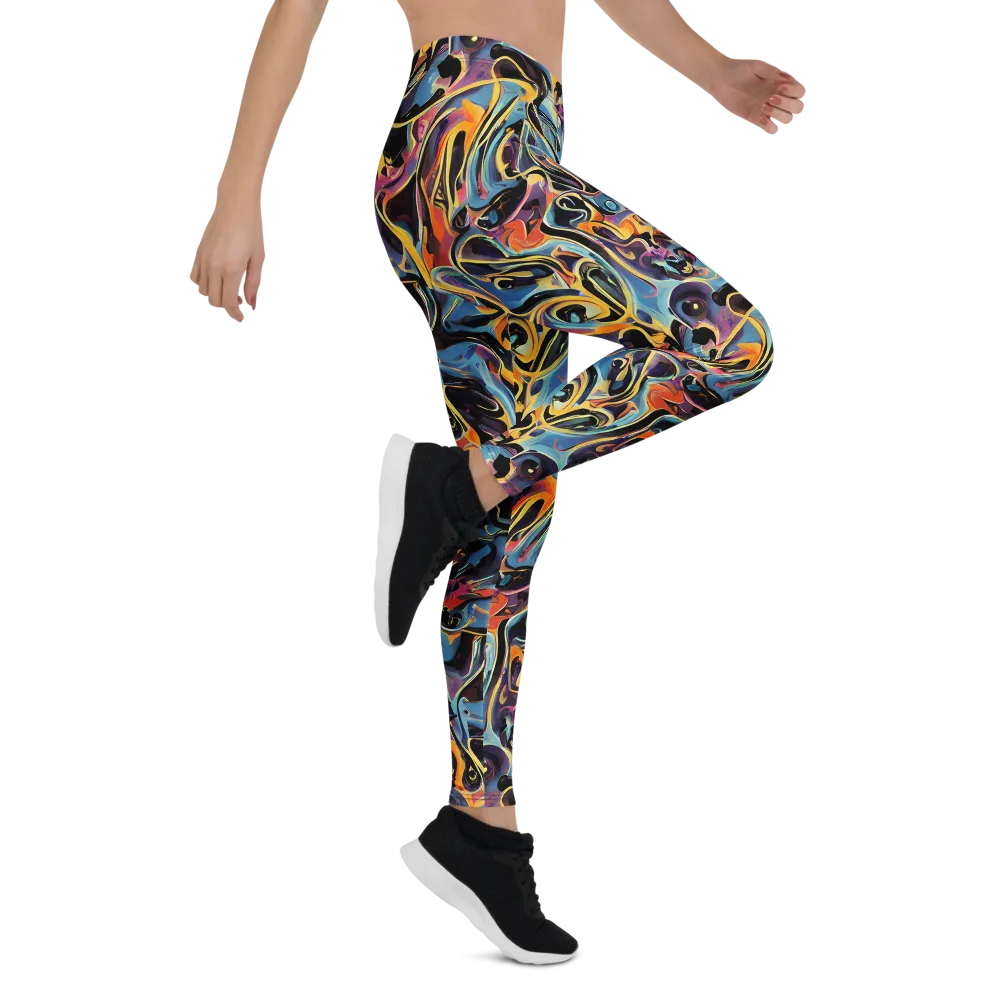 Newtonian Rhapsody on Leggings — Right