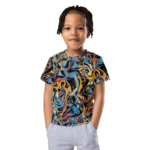 Newtonian Rhapsody on a Kids Crew Neck T-Shirt