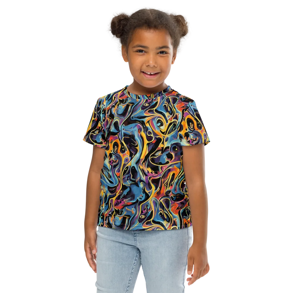 Newtonian Rhapsody on Kids Crew Neck T-Shirt — Front