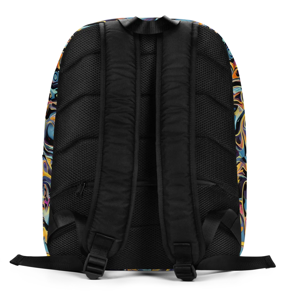 Newtonian Rhapsody on Minimalist Backpack — Back