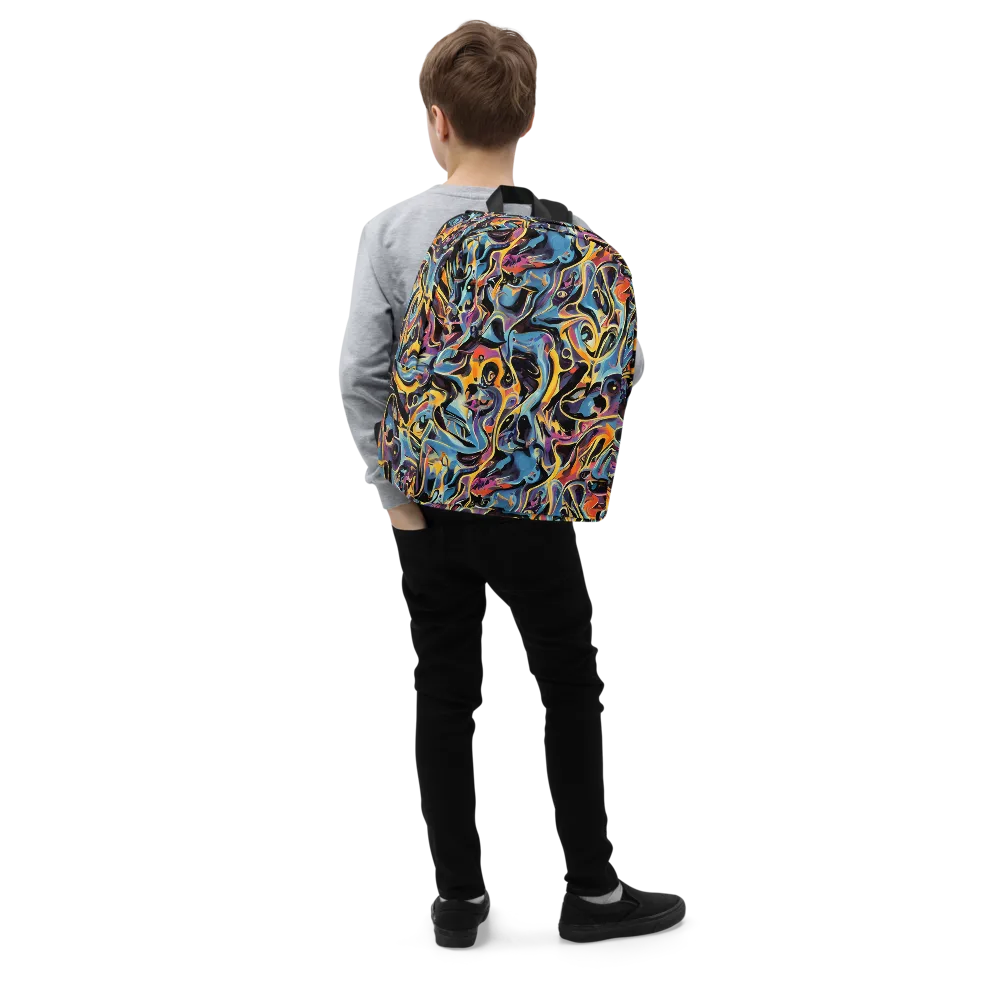 Newtonian Rhapsody on Minimalist Backpack — Right Front