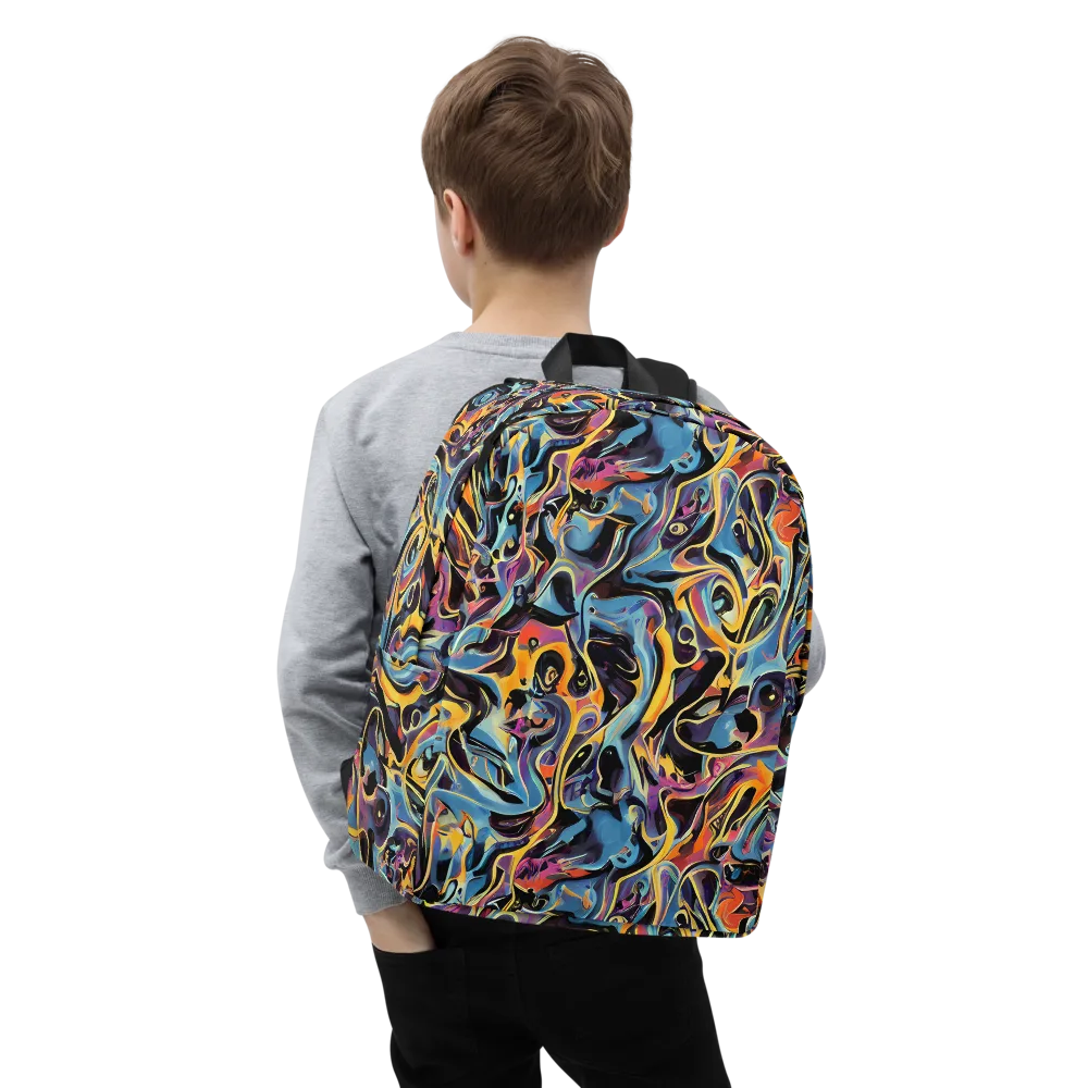 Newtonian Rhapsody on Minimalist Backpack — Zoomed-in