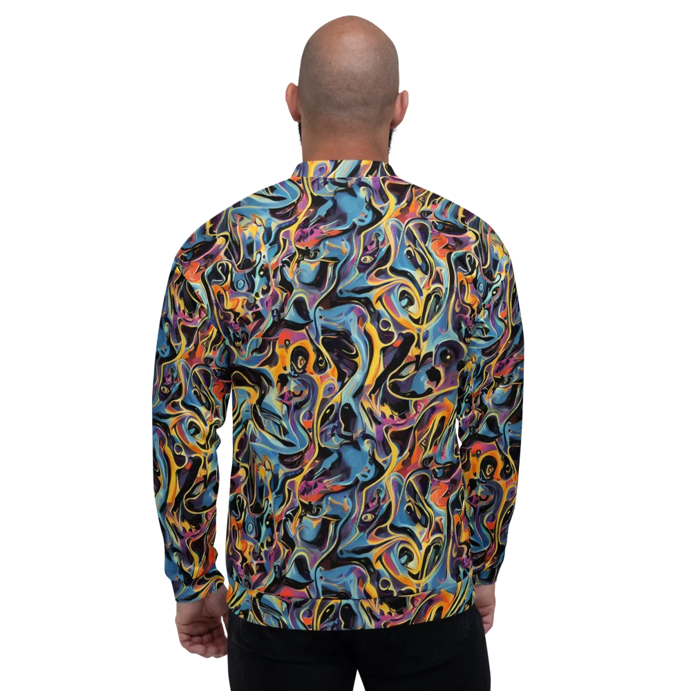 Newtonian Rhapsody on Bomber Jacket — Back