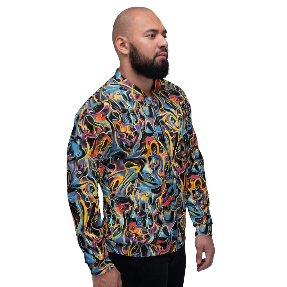Newtonian Rhapsody on Bomber Jacket — Right