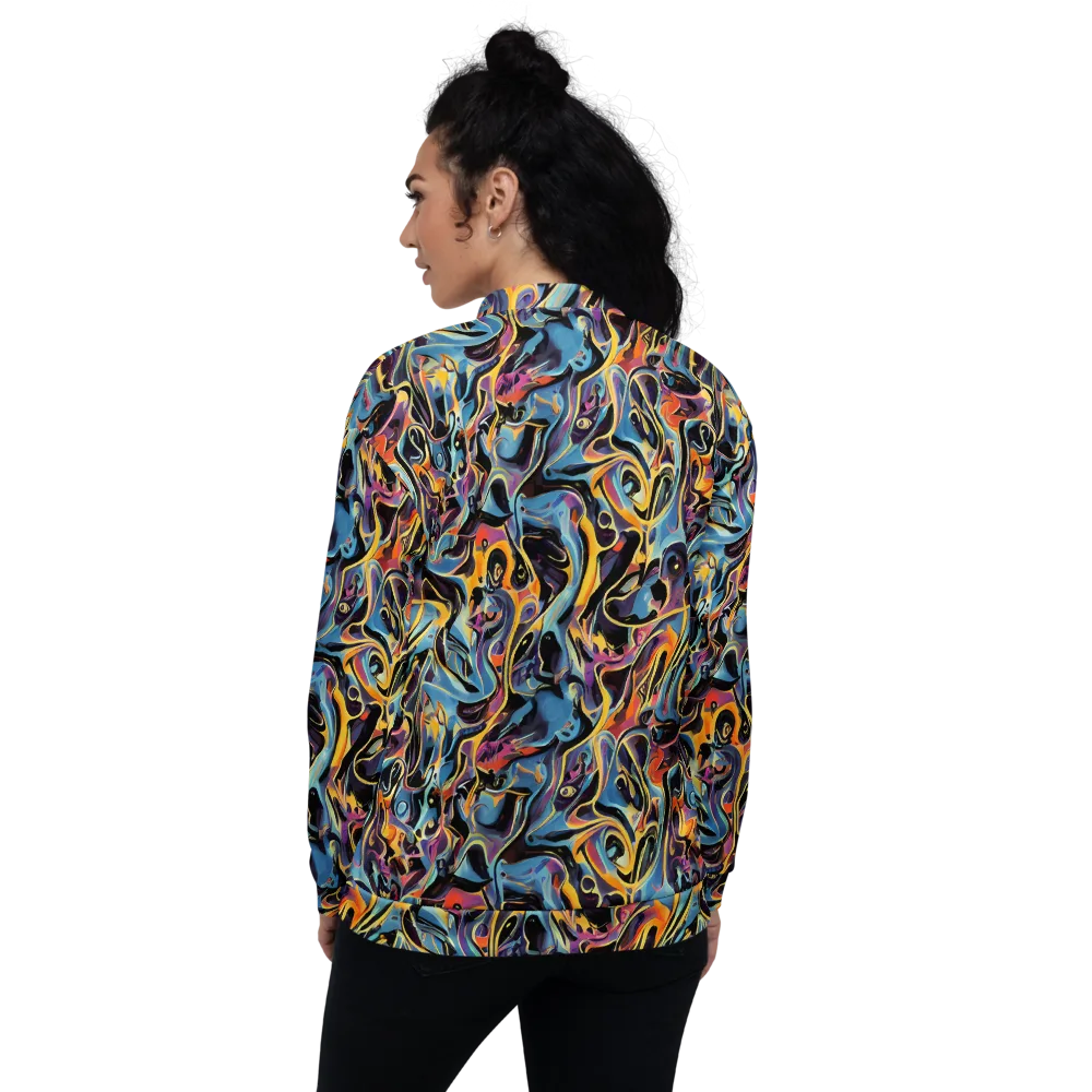 Newtonian Rhapsody on Bomber Jacket — Back