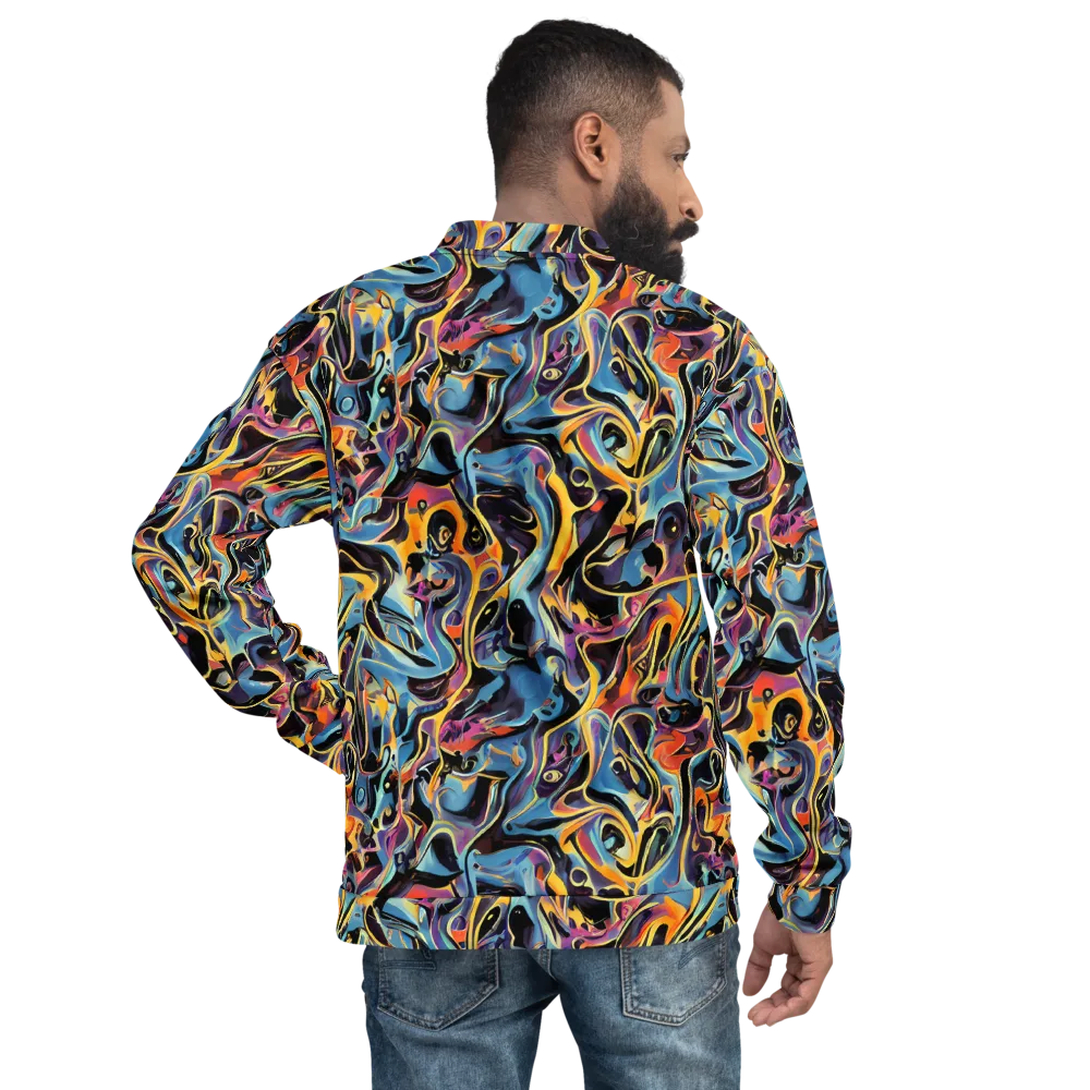Newtonian Rhapsody on Bomber Jacket — Back