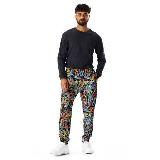 Newtonian Rhapsody on a Men's Joggers