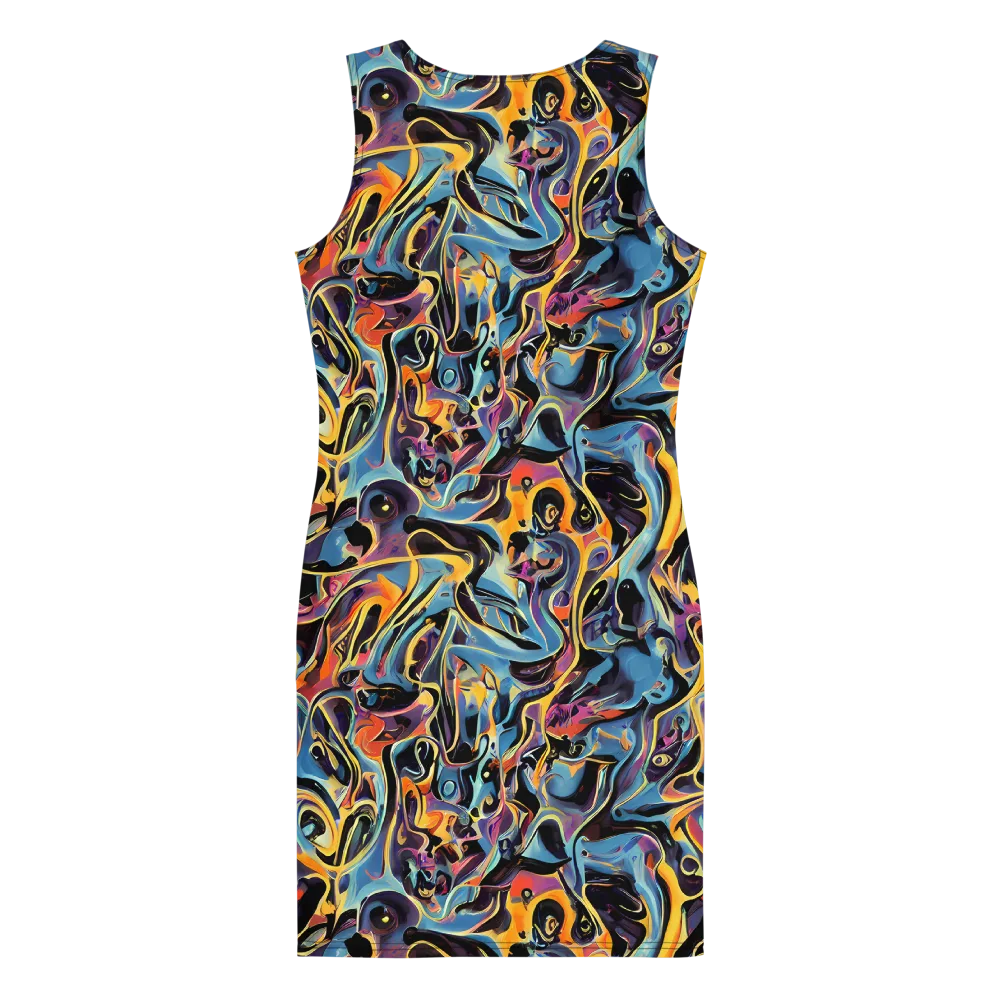 Newtonian Rhapsody on Bodycon Dress — Back