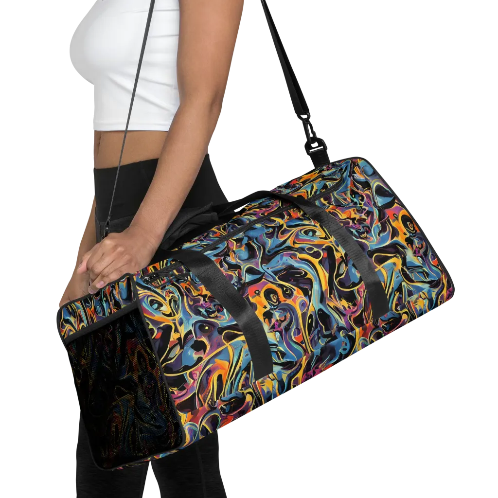 Newtonian Rhapsody on Duffle Bag — Front