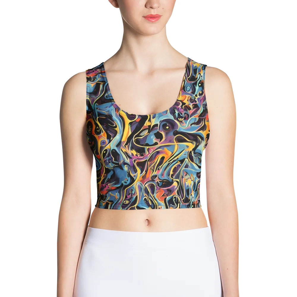 Newtonian Rhapsody on Crop Top — Front